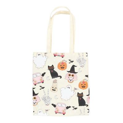 Groovy Polycotton Tote Bag