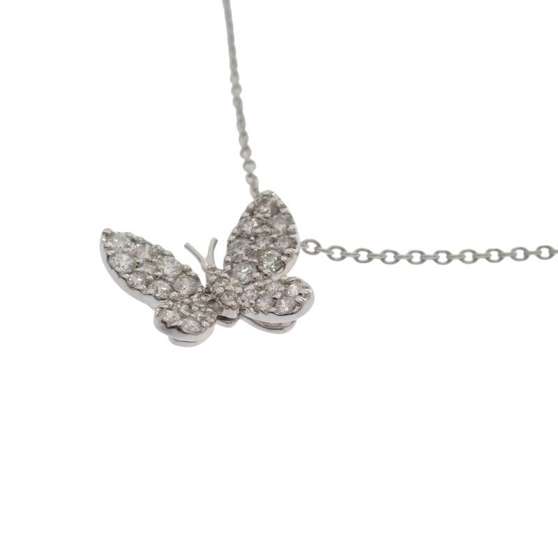 no brand  Necklace K18 white gold Women