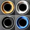 Car Steering Wheel Emblem Decor Trim Fit for 2011-2016 VW Volkswagen Golf 6 Golf 7 POLO CC Tiguan PASSAT TOURAN Scirocco BEETLE