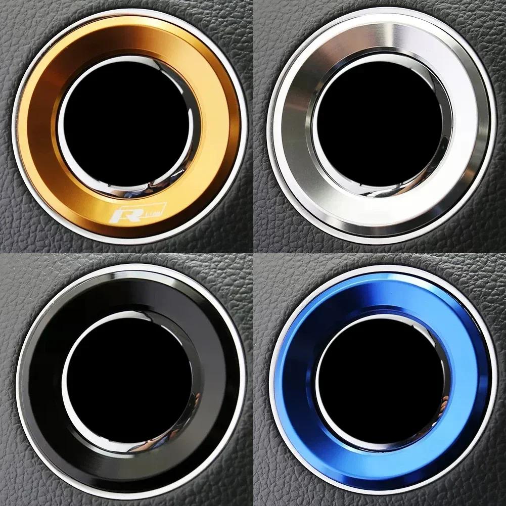 Car Steering Wheel Emblem Decor Trim Fit for 2011-2016 VW Volkswagen Golf 6 Golf 7 POLO CC Tiguan PASSAT TOURAN Scirocco BEETLE