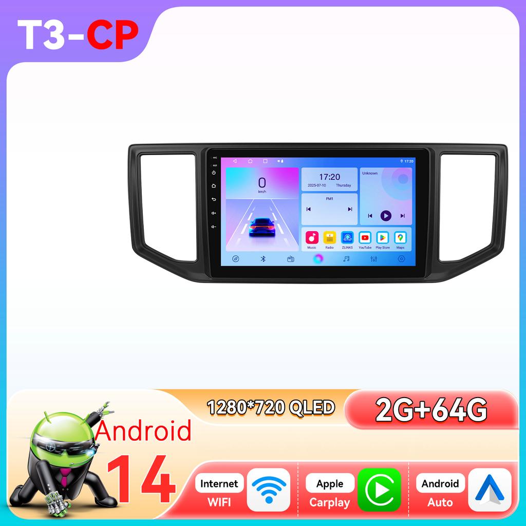 OSSURET Snapdragon 6115 Android Car Radio Player Intelligent Screen for VW Volkswagen Crafter 2017-2021 Carplay Auto 2DIN Car Multimedia Autoradio