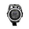 Universal U7 LED Motorcycle Spotlight with Super Bright Laser and Angel Eye Flashing Headlight