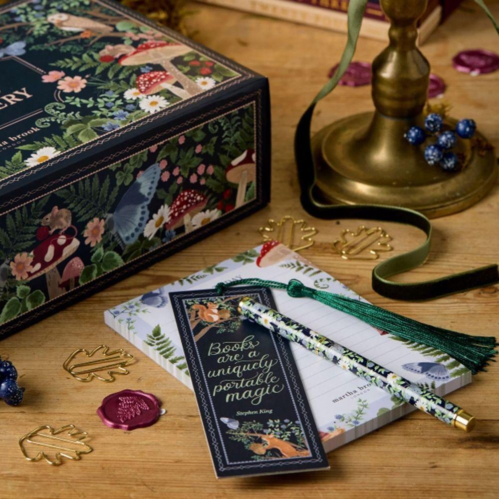 Winter Woodlands Design Skrivesaker Adventskalender 24 dagers nedtellingskalender til jul