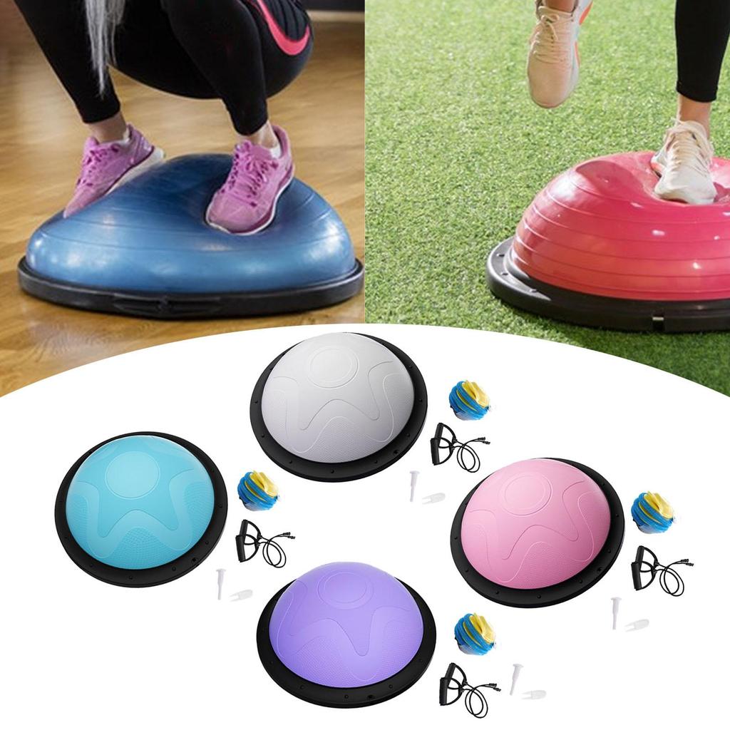 46 Cm (18.11 Inch) Non-slip, Versatile Half Ball for Flexibility Exercises At Home Or In The Gym.