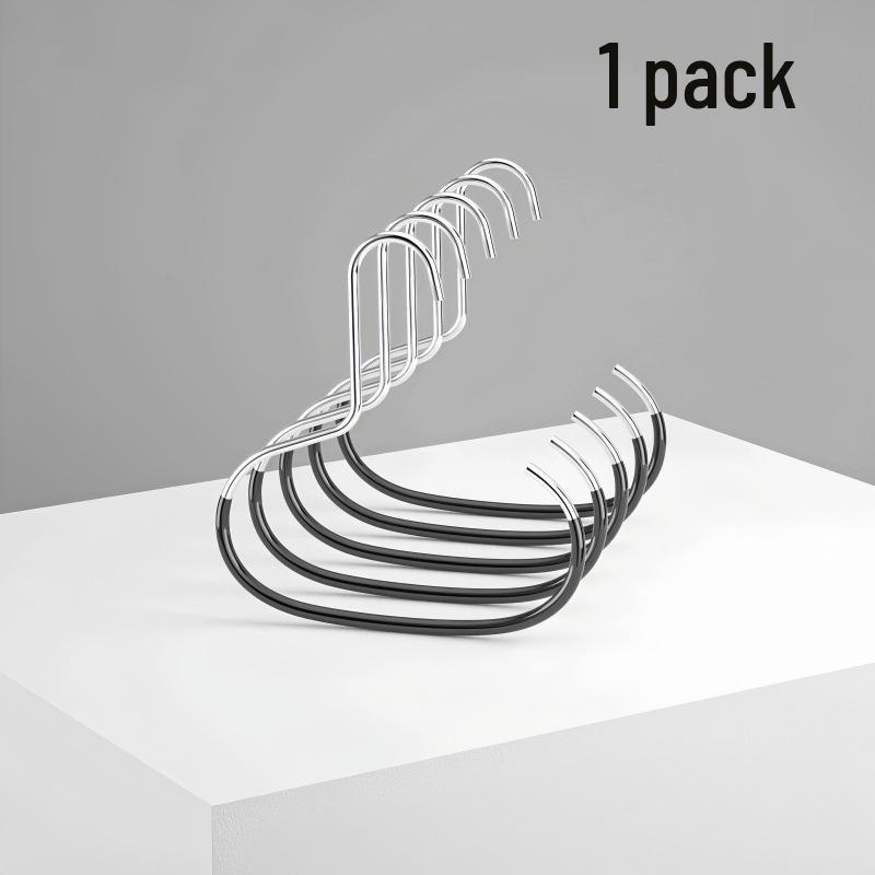 

Multifunctional Anti-Slip Round Ring Hanger for Hats, Ties, and Scarves чёрный