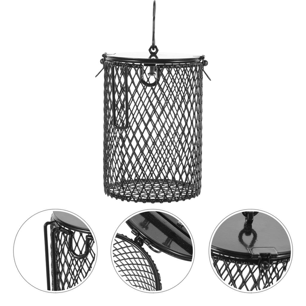 Animals Heater Lamp Grille Shade Craft Mesh Cover Glass Accessories Reptile Bulb Lampshade Anti-scalding Heating