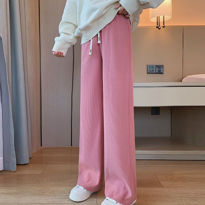 Leisure Pants Children's Spring and Autumn New Drape Wide-leg Trousers