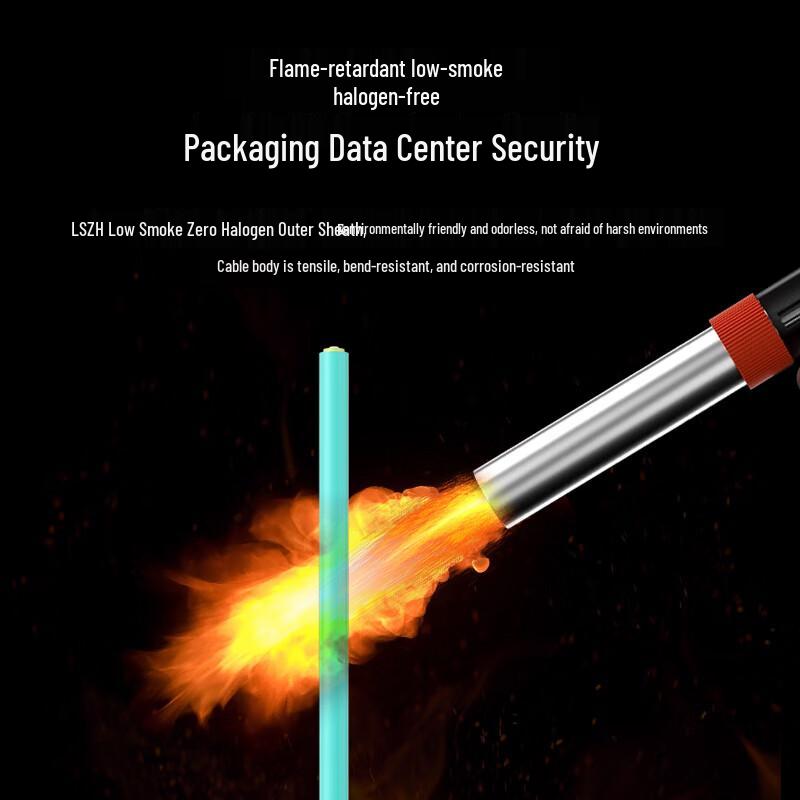 Nokoxin OM3 10 Gigabit Multimode Duplex LC-LC Fiber Patch Cable