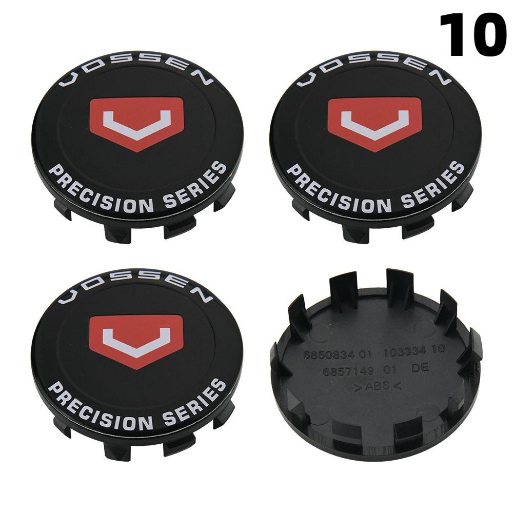 4PCS OD 56MM / ID 53MM Caps On Wheels OZ VOSSEN Emblem Wheel Center Cap Car Logo Wheel Cover Hub Caps Sport Rim Caps
