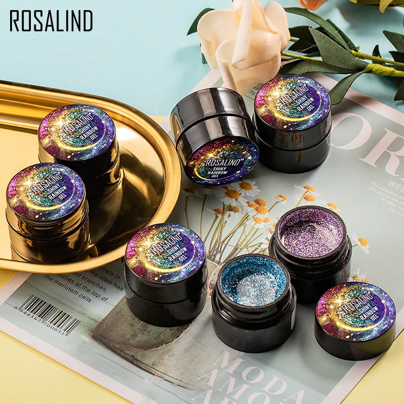UV Nail Gel Polish Neon Rainbow Hybrid Varnish Platinum Gel Paint For Manicure