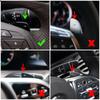 For Mercedes Benz A B E M Class w204 w212 GLK CLA GLA Car Steering Wheel Paddle Shift Extension Shifters DSG Car Sticker styling