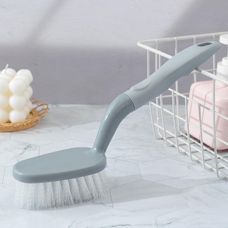 Long Handle Non-Stick Oil Kitchen Cleaning Brush with Hanging Feature