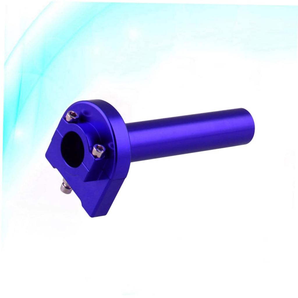 TINEASUR Motorrad Fix Schnellgasgriff Motorrad Handgriff Lenker Gasdrehgriff Motorrad Gasdrehgriff Blau