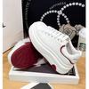 Plateau Damen Herbst neu vielseitige Mode atmungsaktive Muffinsohle lässige Sportschuhe Board Schuhe