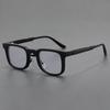 New German Niche Square Personality Anti Blue Light Glasses Women Men 2024 High Quality Trending Product Retro Computer Glasses