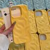 Fashion 3D Wrinkled Texture Phone Case For iPhone 17 Air 16 e 15 14 13 12 11 Pro Max Plus Mini SE Soft Silicone Candy Cover