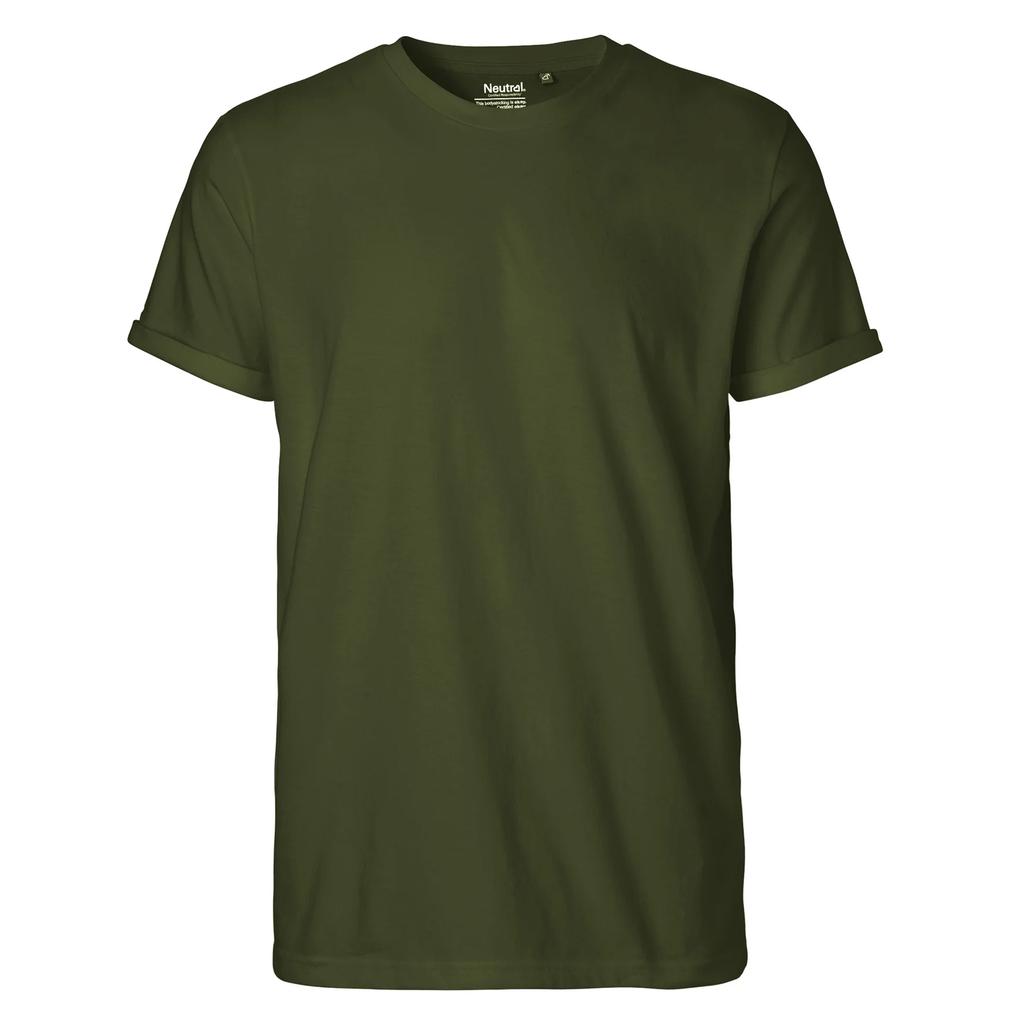 Neutral Mens Roll Sleeve T-Shirt