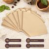 Fan-shaped Drip Coffee Filter Paper For Hand-drip Coffee