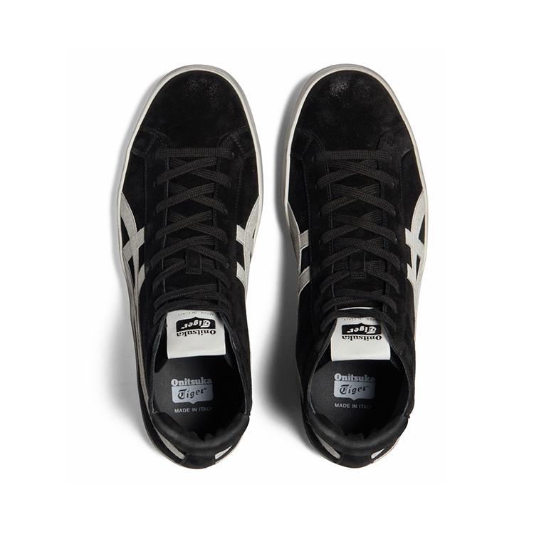 Onitsuka Tiger Abrasion Resistant High top Casual Shoes Unisex Black White 1183C551-001
