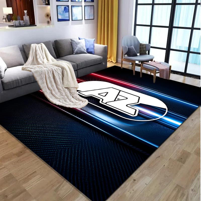 AZ Alkmaar Pattern Rug, Indoor/Outdoor Mat, for Picnic, Gameroom, Bedroom, Office, Living Room, Home Decor Carpet, Birthday Gift