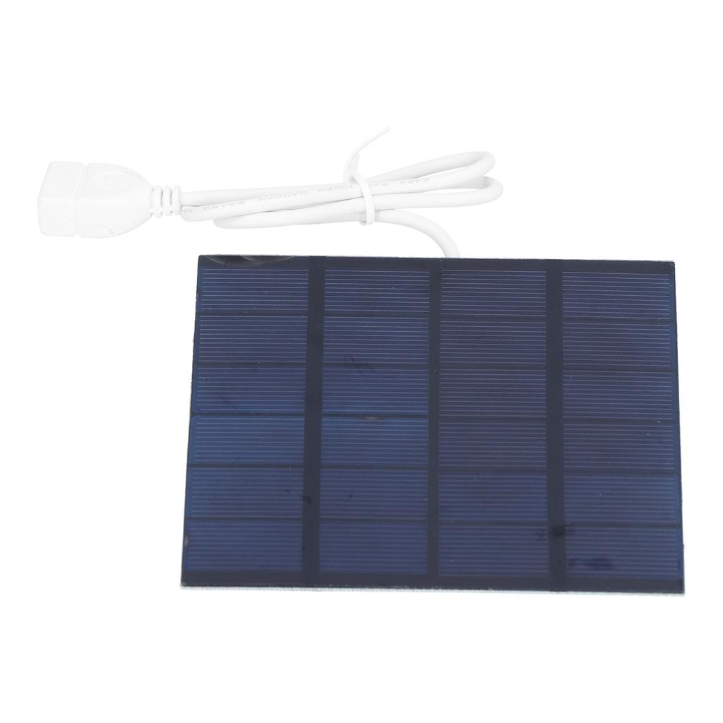 1.5W 6V Solar Panel DIY Solar Charger for Scientific Project Electronic Application 110x110mm