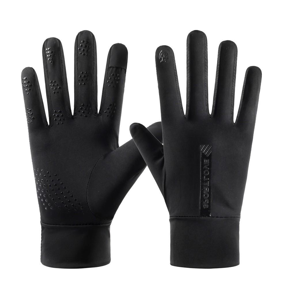 Breathable Ice Silk Sunscreen Gloves for Women with Thin High Elastic Driving Anti Slip Anti UV Rays Summer Cycling Finger Touch Screen