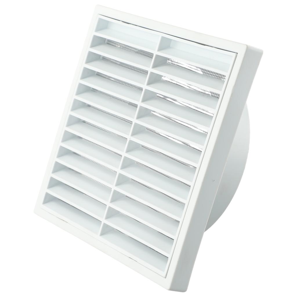 1pc Grille Air Outlet Plastic Grille Fresh Air Exhaust Outlet Duct Vents Cover For Exhaust Fans Air Circulation Ventilation Need