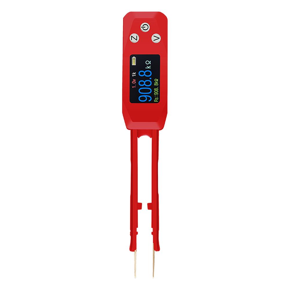 

PZEM-039 DC5V 1A Smart Tweezer LCR Bridge Tester Resistance Inductance Capacitance Component Multimeter Tester червоний