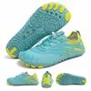 Wanderschuhe für Damen, Barfußschuhe, Trailrunning, Gesund & Rutschfest, Breite Zehenbox, Barfußschuhe, Sneaker