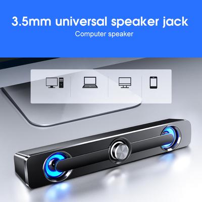 Computer Laptop Speaker Small Professional Speaker 3.5mm     for Notebook