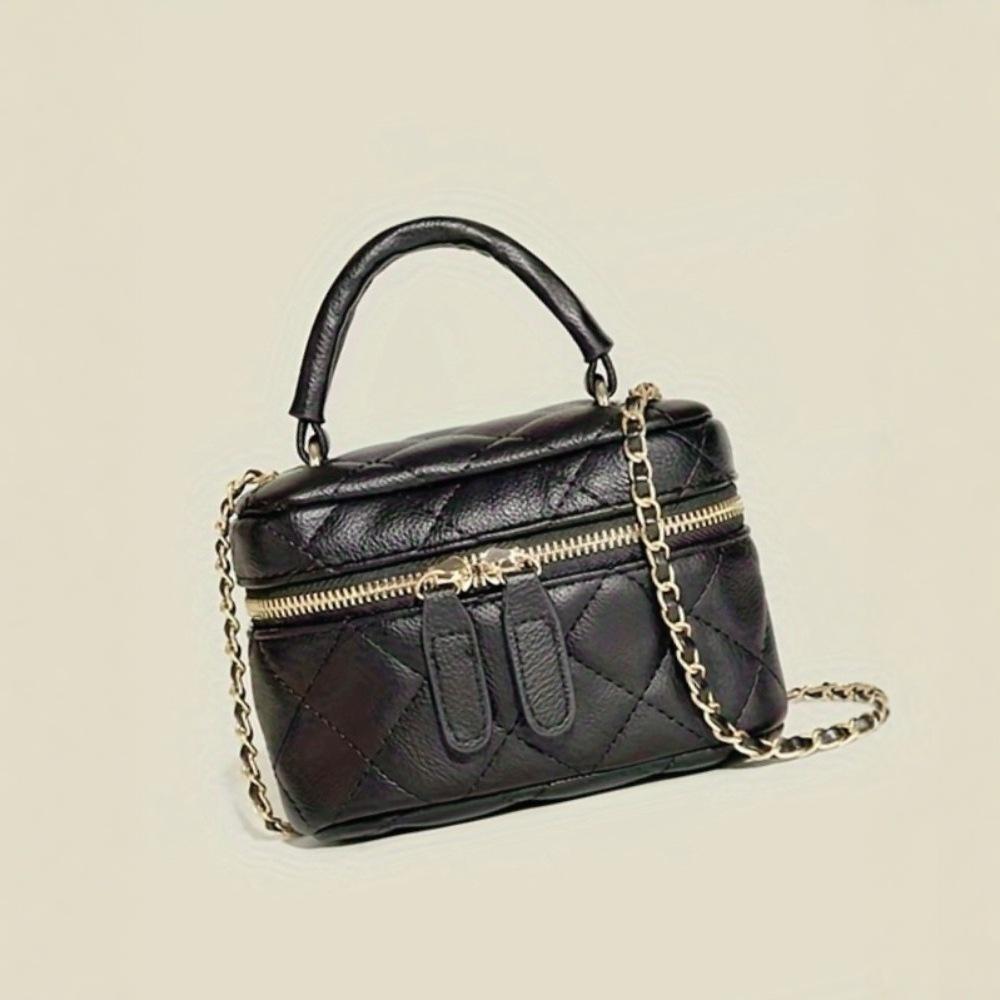 Cross-Border Hot-Selling Secret Garden Camellia Diamond Chain Box Small Bag for Women Summer Mini Shoulder Crossbody Bag