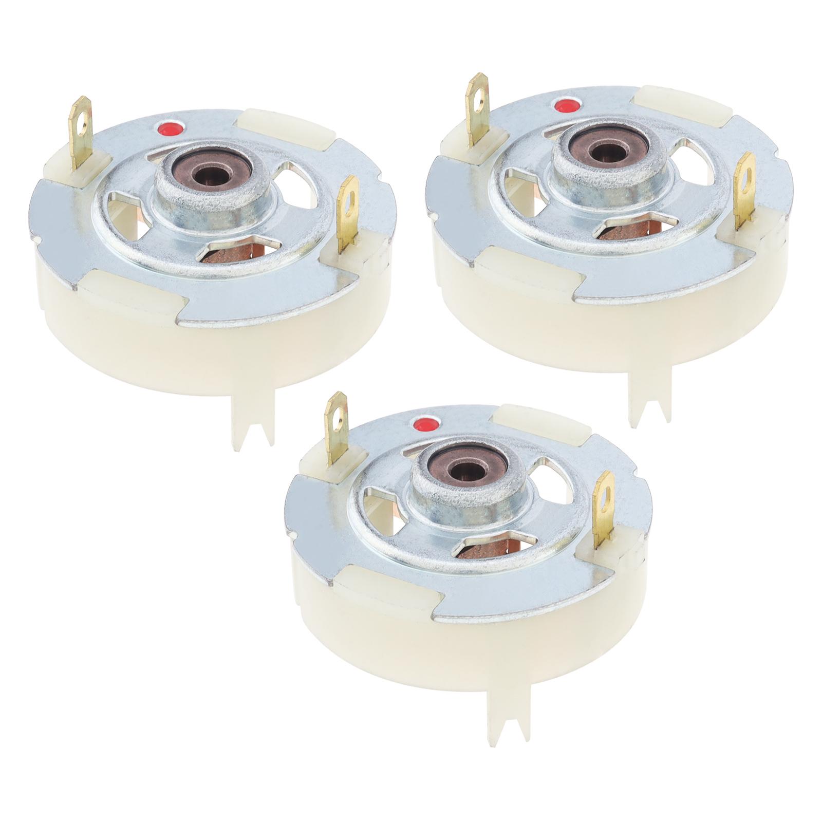 

3 шт. Тримач вугільних щіток двигуна постійного струму RS550 Кришка торцева Запчастини для ремонту Заміна тримача щіток двигуна 550 Для електричного шуруповерта дриля