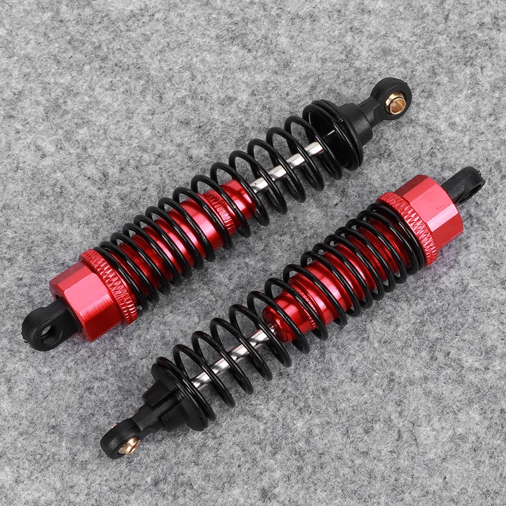 2pcs 110 Metal Shock Struts Damper Fit for HSP RC Car Model Part Accessory Red100MM