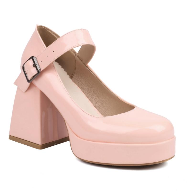 Elegant High Heels Women's Pumps Mary Janes Shoes 2024 Black Pink White Heeled Dance Stripper Fetish Wedding Shoes Large Size