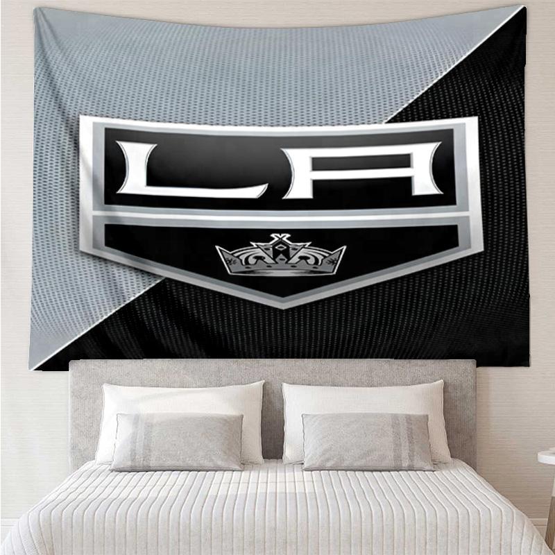 Los Angeles ice hockey  Tapestry, Unique Design Tapestry, Wall Decor for Bedroom,Livingroom, Playroom,Heartwarming Fan Holiday Gifts