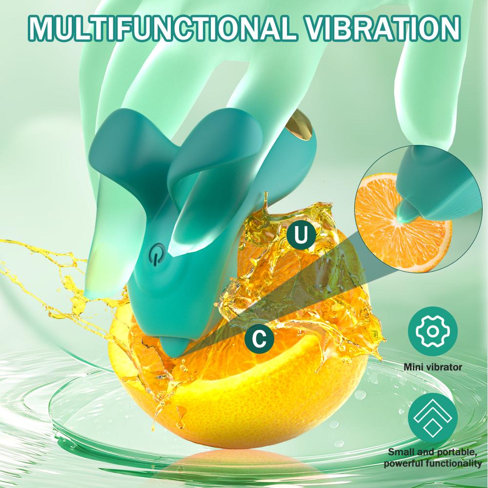 Beginner Mini Finger G Spot Vibrator Clit Nipple Orgasm Massager 9 Frequency Female Masturbation Lesbian Sex Toys for Couples