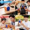 Six-Color Magic Bean Cube Fidget Toy Kid Magic Cube Rotating Solve Logical Thinking Brain Challenge Fingertip Stress Relief Toy
