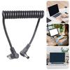 High Conductivity .5x2. Male Power Cable 80cm Locking For Monitors Laptop Chargers