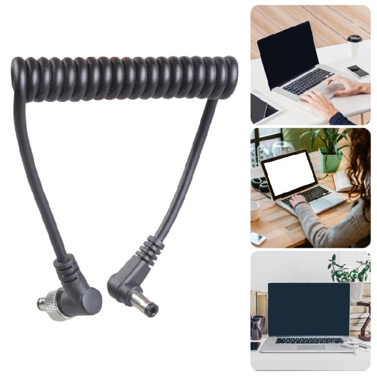 High Conductivity .5x2. Male Power Cable 80cm Locking For Monitors Laptop Chargers