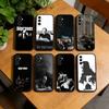 The-e S-sopranos Phone Case For Samsung Galaxy A73,A72,A71,A70,A53,A52,A51,Soft Silicone Black Cover