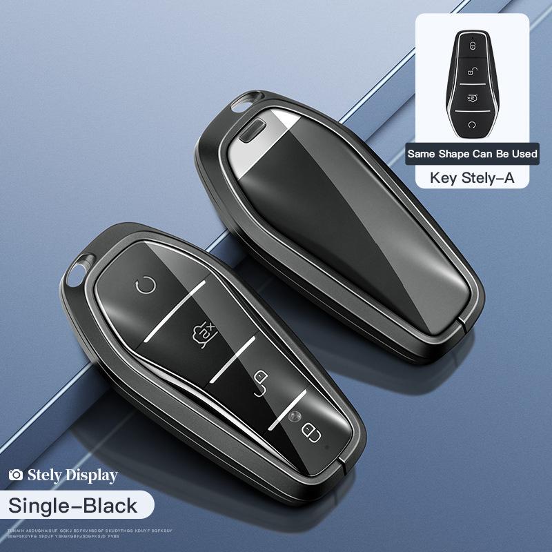 BYD Key Case for Tang DM/MAX/Song Pro/Qin PLUS/Yuan Cars - Full Wrap Shell Buckle