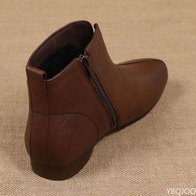 Fashion New winter cotton boots for women soft soles simple comfortable non slip wear-resistant versatile flat shoes for daily leisure