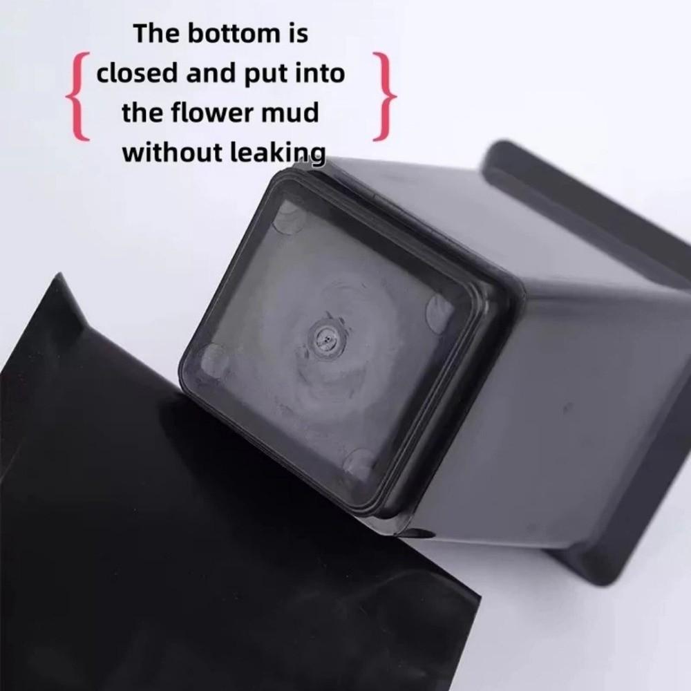 Fyrkantig Blomsterbukett Förpackningsbas Plast Blommor Förpackningsmaterial Blomsterhandlare Tillbehör