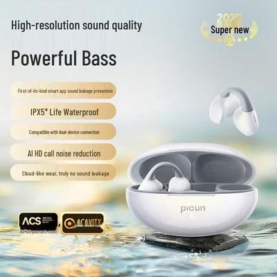 Picun W28 IPX5 Ear Clip Bluetooth Headphones