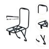 Bicycle Front Cargo Rack Durable Aluminum Practical Pannier Carrier for V Brake Folding Bike Camping