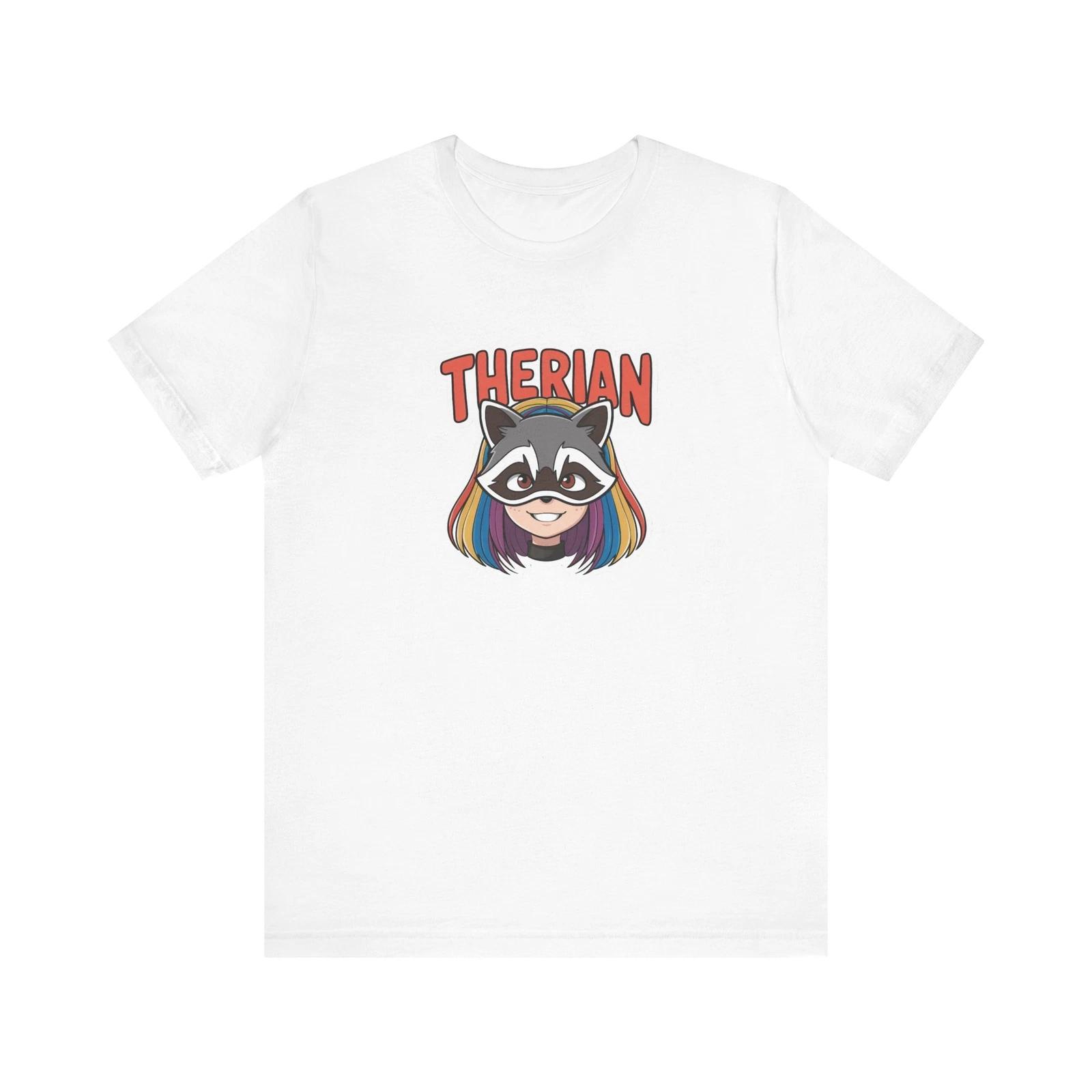 Therian Pride Raccoon Therian Shirt Therian Gear Quadrobics Otherhearted L