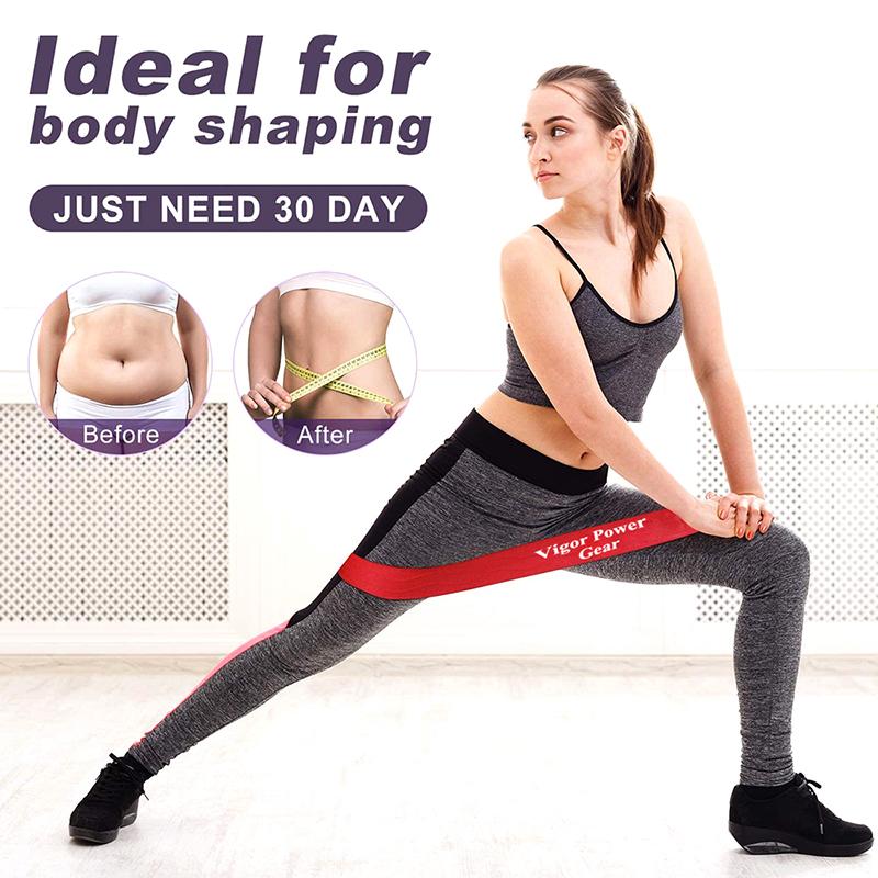 5PCS Resistance Bands Set Yoga Elastic Bands Expander Squat Workout Belt Pilates Crossfit Exercise Fitness Bands Gym Equipment