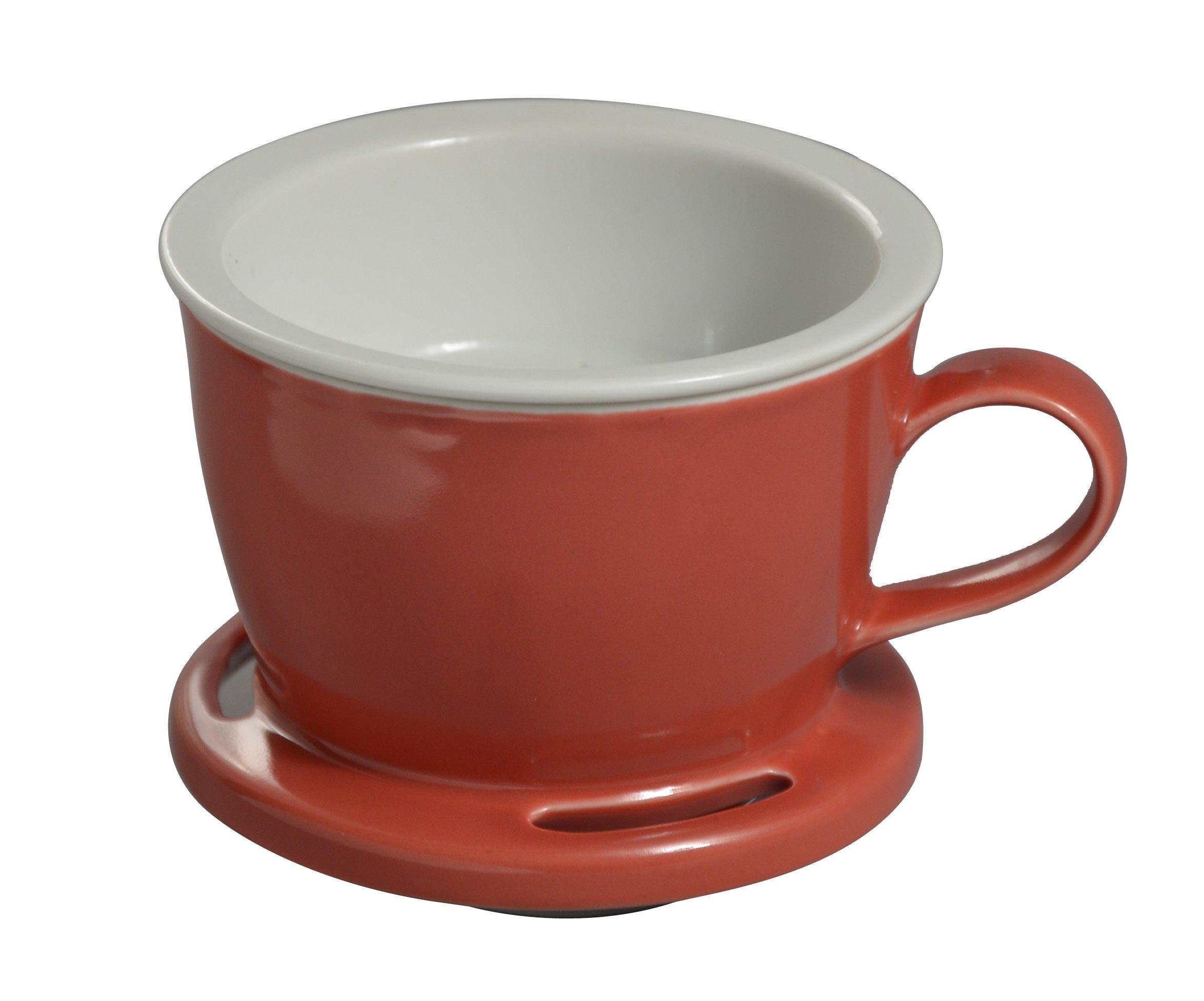 

Toyo Ceramics Arita Ware Removable Eco Dripper Red