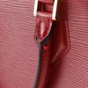 LOUIS VUITTON Sablon Handbag M52047 Red Epi Leather Women Used