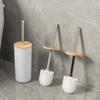 Standing Base Toilet Brush Set Long Handle Toilet Rim Cleaner Brush Bathroom Toilet Brush  Bathroom